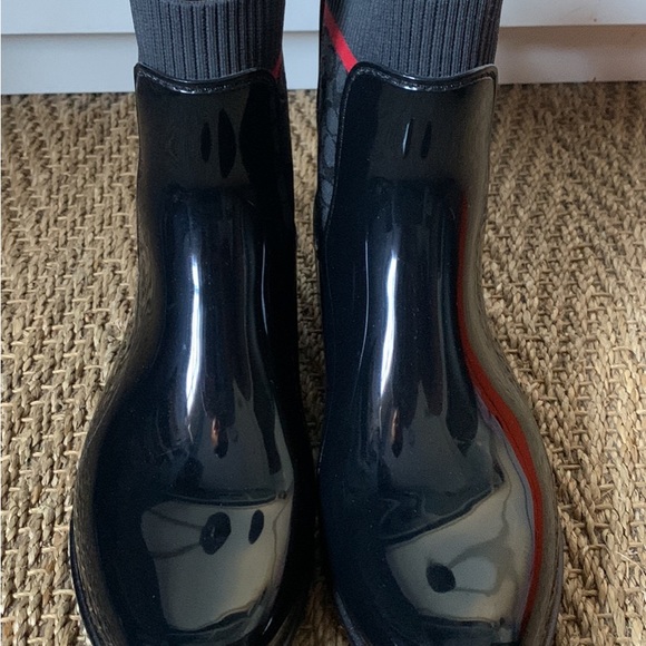 Coach Shoes Coach Rivington Rain Bootie Black Chelsea Ankle Rain Boots size 11 - Picture 3 of 3